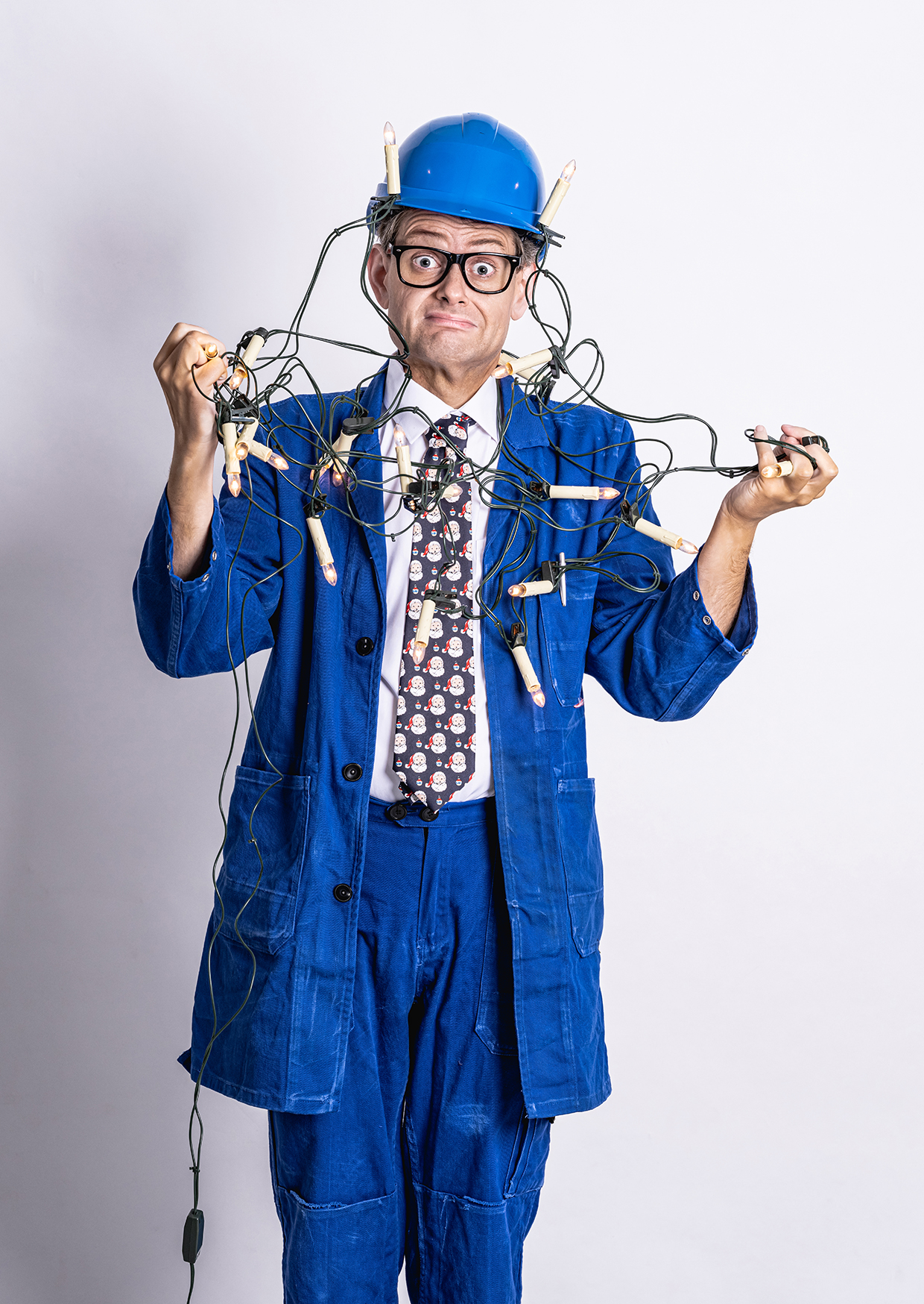 Weihnachtscomedy mit Handwerker Peters