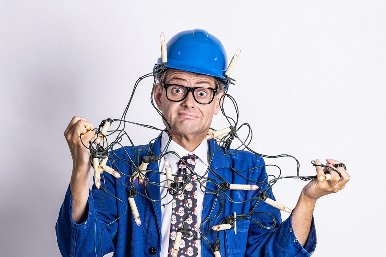 Weihnachtscomedy mit Handwerker Peters